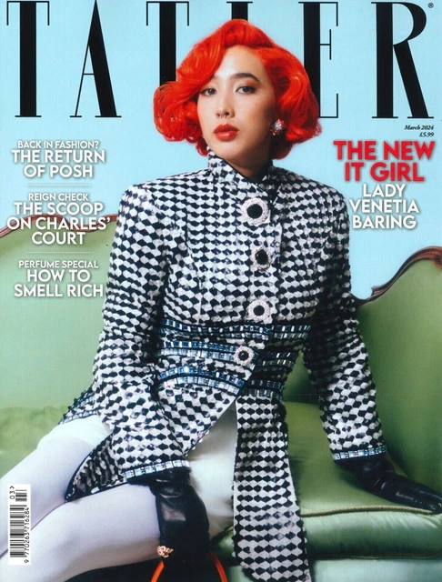 TATLER (UK) MAGAZINE Issue March 2024/ THE NEW IT GIRL LADY