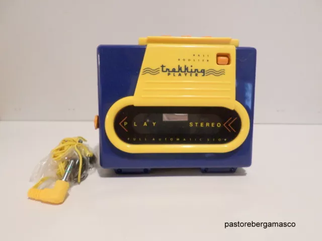 Trekking Player MULINO BIANCO,walkman gadget del 1984,vintage da collezione