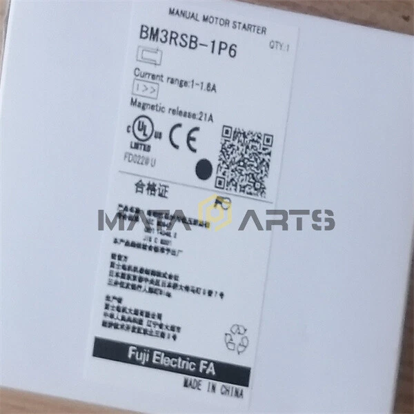 ONE NEW FUJI BM3RSB-1P6 1-1.6A Manual Motor Starter