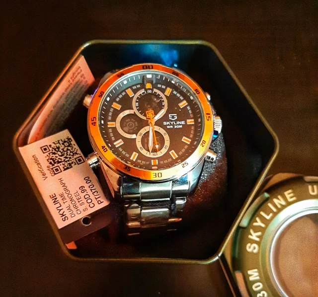 chronographe skyline skyline montre homme