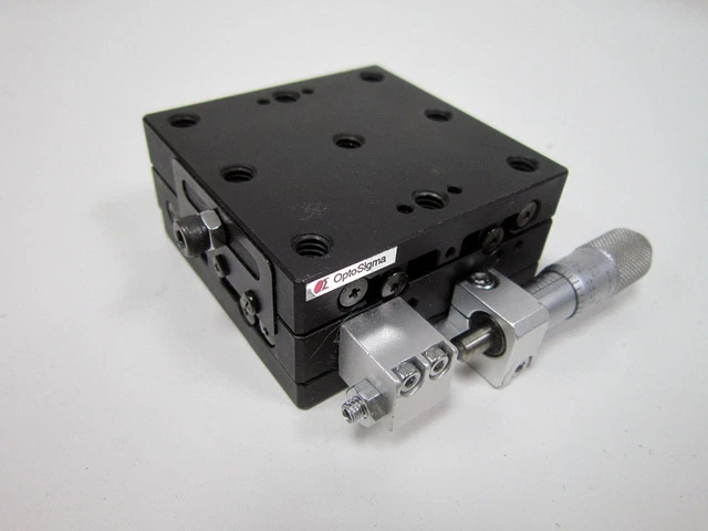 Opto Sigma Tam-652S 65Mm 65Mm Xy Axis Linear Stage 2.57" ~ Tam-652Suu Style