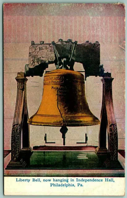 Liberty Bell Philadelphia Pennsylvania PA UNP Unused DB Postcard C14