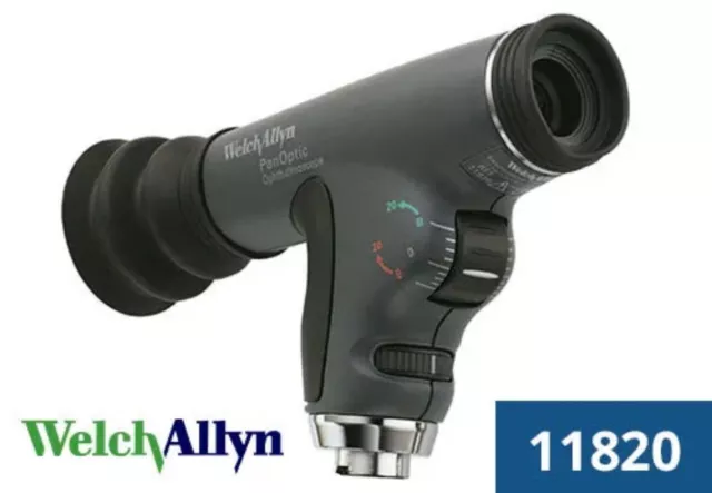 PanOptic 3.5 V Halogen HPX Ophthalmoscope  with Slit Aperture 11820-L (LED)