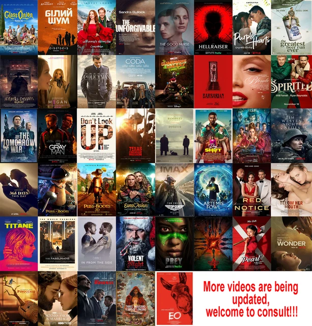 Movie Collection BLU-RAY DVD Region HOT Pick and Choose No Case (Free Shipping)