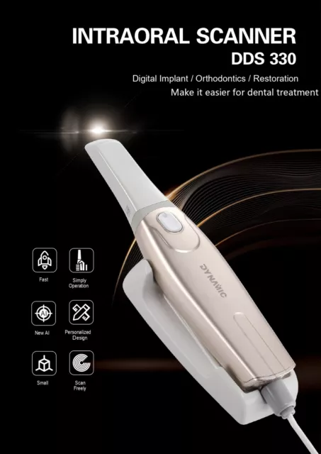 Dental Intraoral 3D Scanner  w/Scanning Software Dynamic