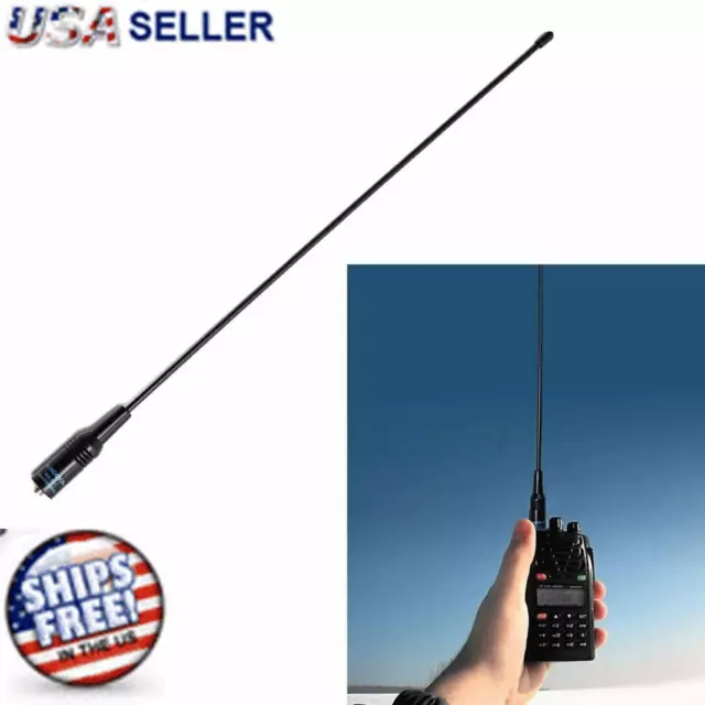 1/2X Baofeng Bf-Uv5R Bf-Uv82 F8Hp Band Antenna 144/430Mhz Dual Na-771 Sma Female