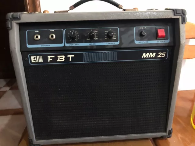 AMPLIFICATORE FBT MM 25 - Vintage Marshall musica