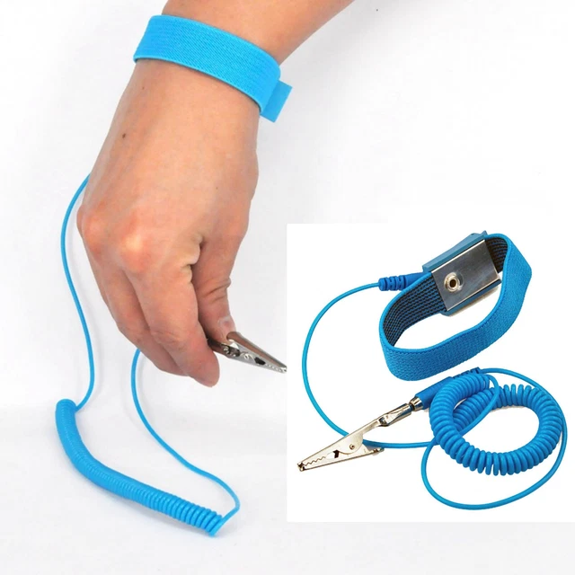 ANTI STATIC WRIST Strap ESD Grounding Electricity Discharge Band