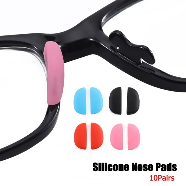 Sonnenbrille Anti-Rutsch Brillen-Nasen pads Brillen Silikon-Nasen pads Nosepads