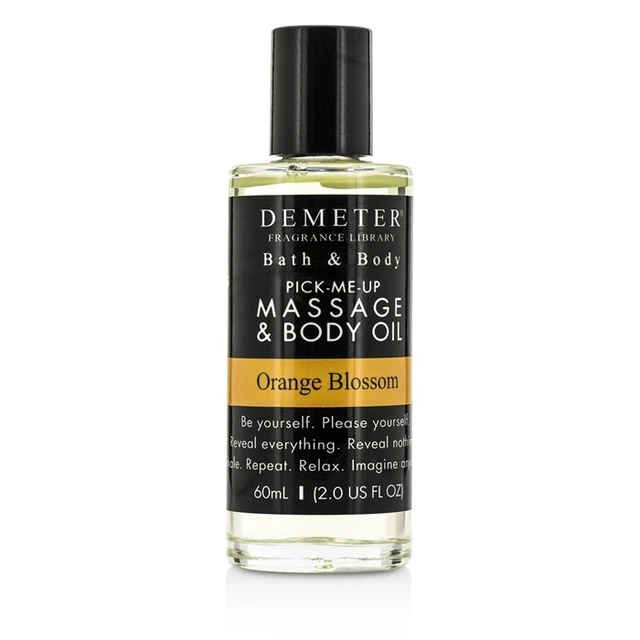 NEW Demeter Orange Blossom Massage & Body Oil 2oz Womens Women's Perfume
