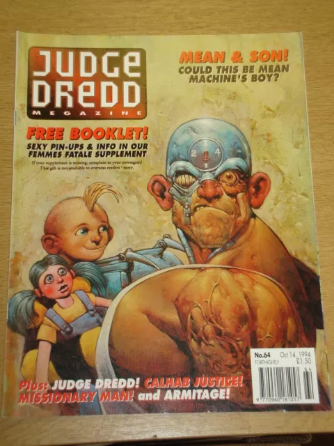 2000Ad Megazine #64 Vol 2 Judge Dredd*