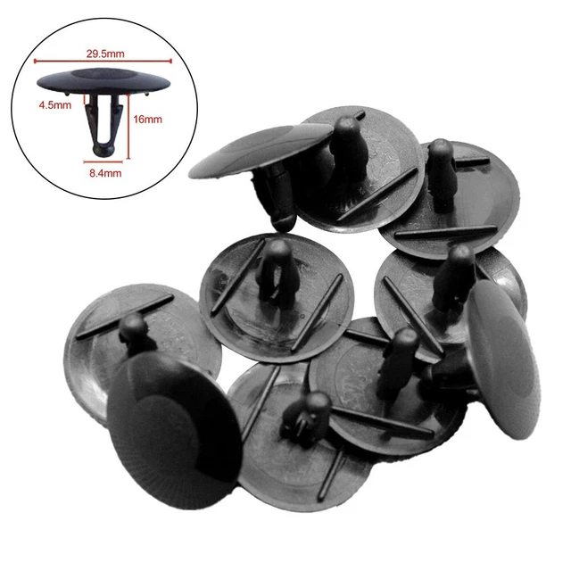 15 X/Set Hood Insulation Retainer Clips Fastener Nylon For Toyota/For Lexus