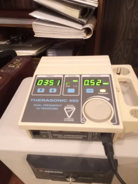 ultrasound therapy machine - Therasonic 450 dual frequency, gently used