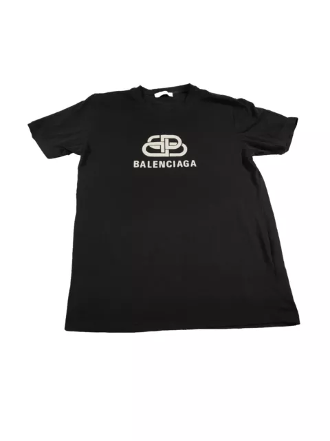 T shirt balenciaga uomo nera sales