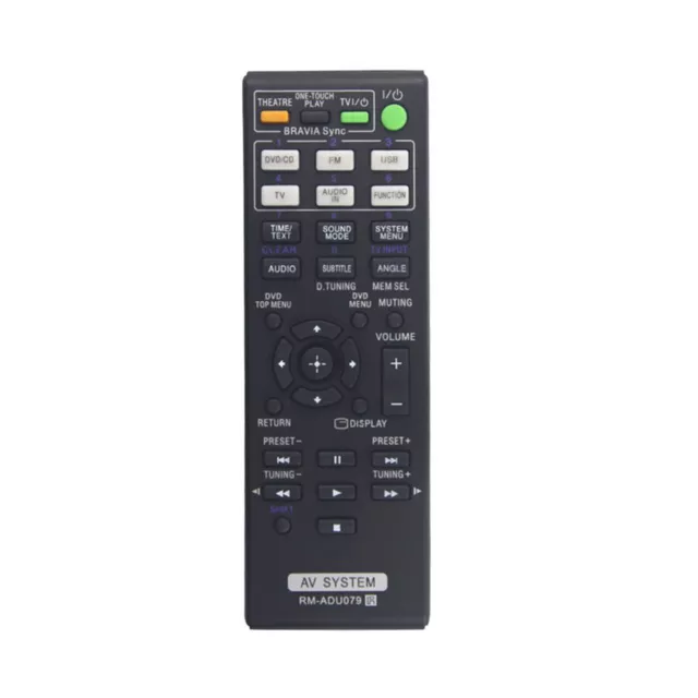 Replacement TV Remote Controller for  RM-ADU079 ADU078 HBD-DZ170 HBD-DZ171