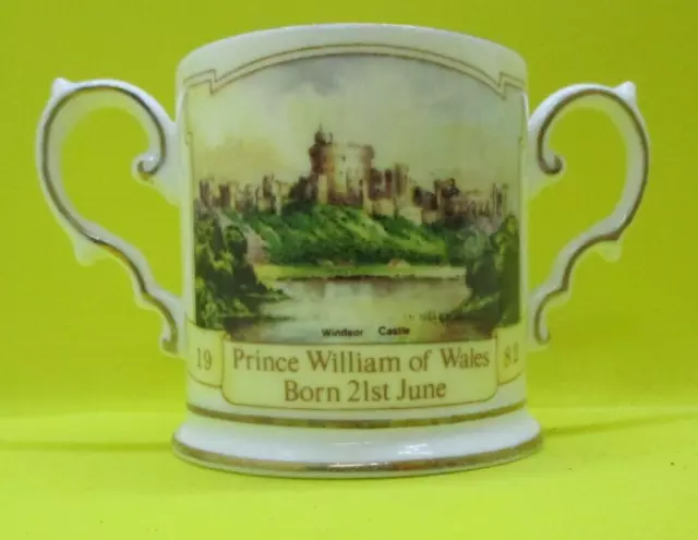 Aynsley China  Commemorative  Cup Birth Of Prince William, 1982