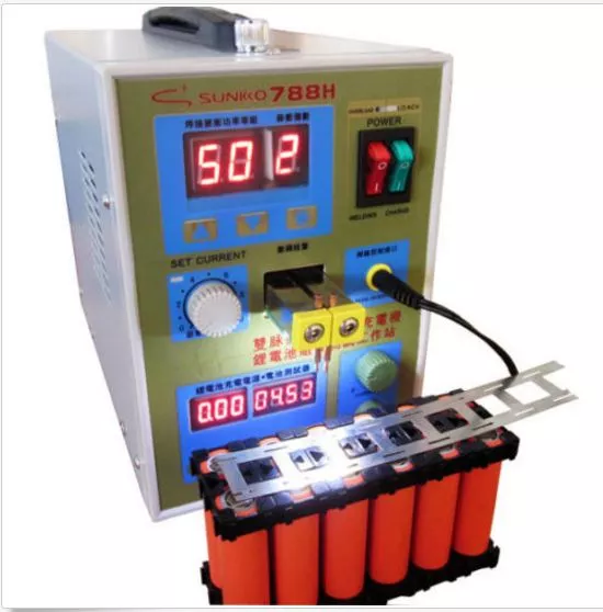 788H with LED Dual Pulse Spot Welder Battery Charger 36v 0.1~0.25mm 800A