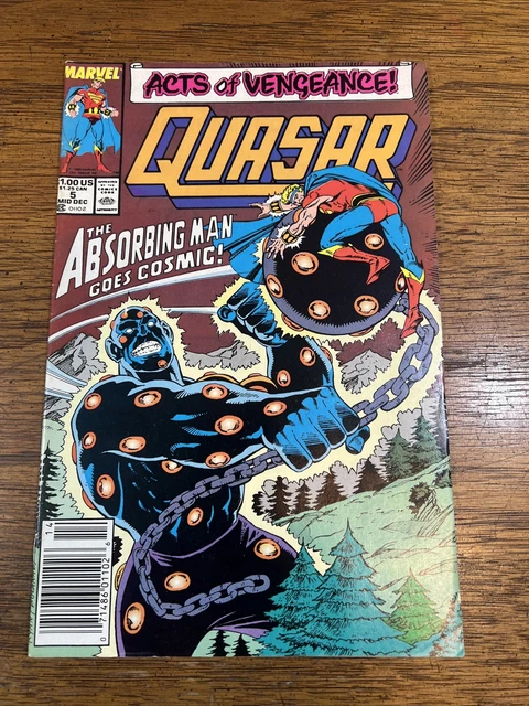 Quasar #5 (Marvel) Newsstand Free Ship at $49+