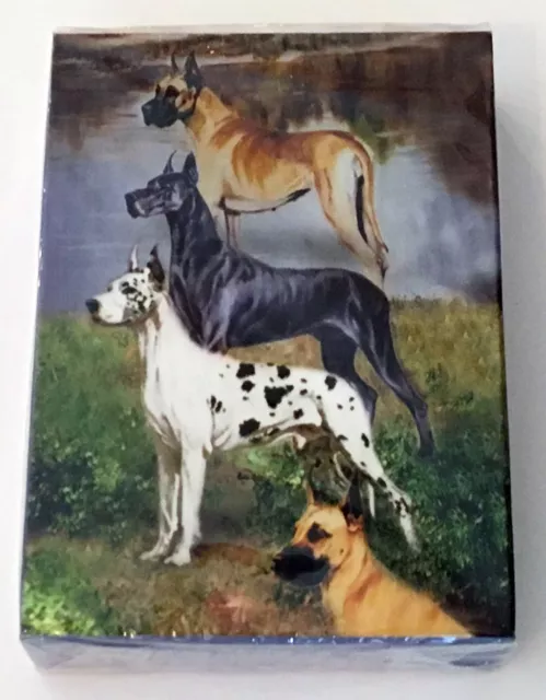 NEW Great Dane Standard Playing Cards Deck Gentle Giant Dog Pup Poker Games Gift