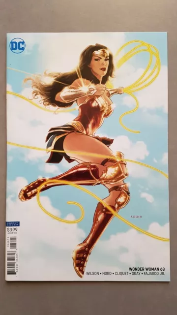 Comics WONDER WOMAN n 68 Cover B Variant Kaare Andrews DC COMICS 2019 en TBE