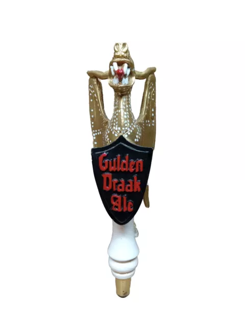 Manija de grifo de cerveza dragón belga Gulden Draak Ale furgoneta Steenberge belga