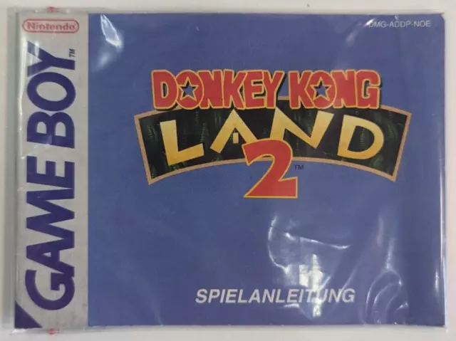 Donkey Kong Land 2 | Nintendo Gameboy | Game Boy Classic | istruzioni