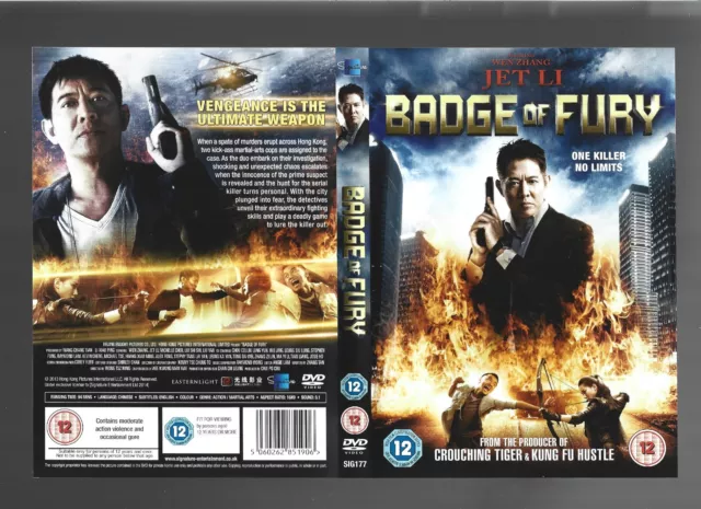 Badge of Fury DVD (2014) Jet Li
