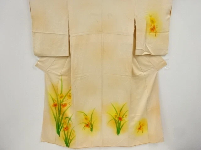 43476# Japanese Kimono / Antique Kimono / Floral Plants