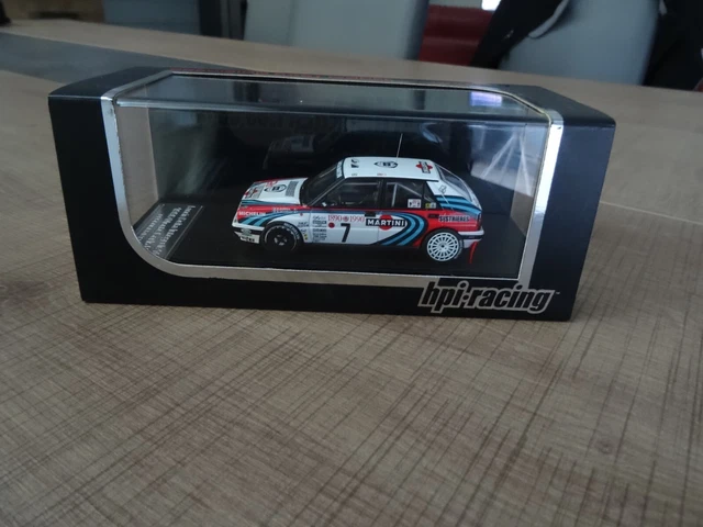 HPI-RACING 1/43 Lancia Delta HF D. Auriol Monte Carlo 1990 N°8227 - Rare