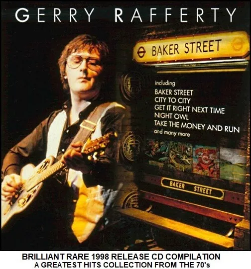 Gerry Rafferty - Very Best Essential Greatest Hits Collection - 70's Rock Pop CD