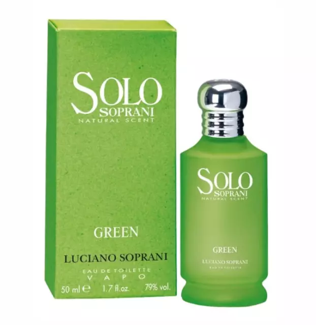 Parfüm Herren Frauen Unisex Luciano Soprani Green EDT 50ml Proben Geschenk