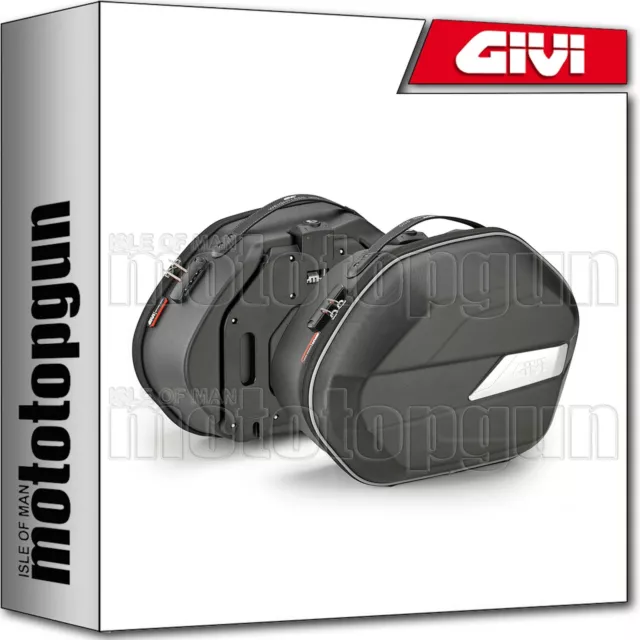 Givi Wl900 Coppia Di Borse Laterali Monokey Semirigide