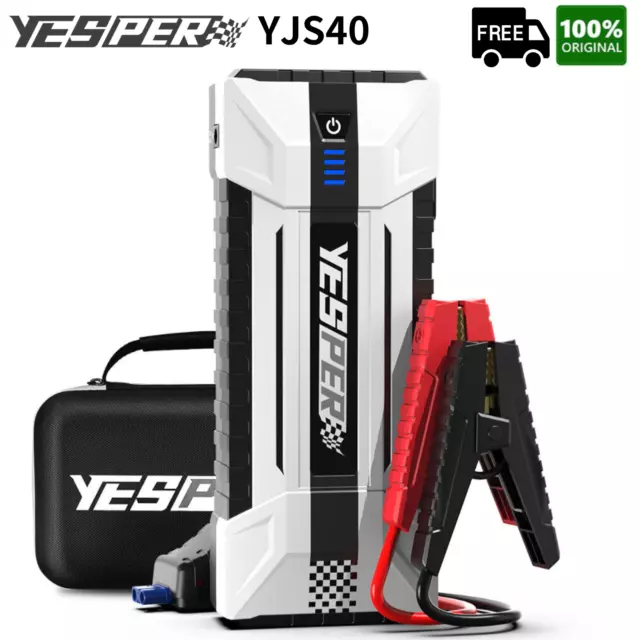 YESPER 4120A Car Jump Starter Power Bank Portable Battery Charger Jump Pack 12V