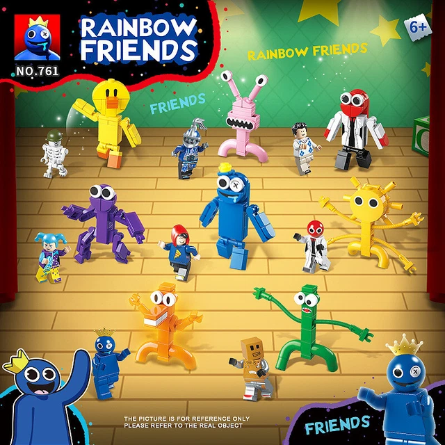2023 ROBLOX RAINBOW Friends Doors Building Blocks Model Children