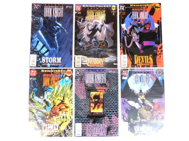 Lot of 6 Batman Comic Books - Legends of the Dark Knight - DC Comics