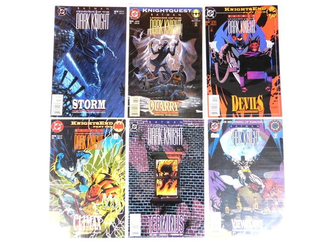 Lot of 6 Batman Comic Books - Legends of the Dark Knight - DC Comics