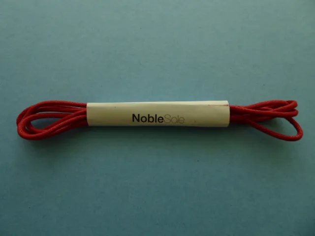Noble Sole Red Shoe Lace 1 pair of 32 inches shoelaces Shoe Care Repair