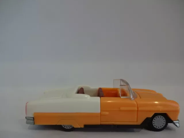 Miniatur Autos der 50er / Pinkweißer Malibu Beach - 55 mm