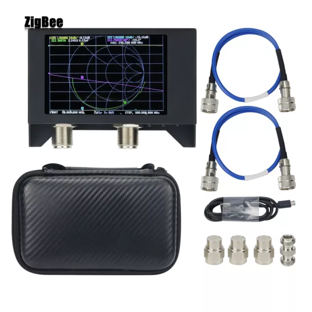 iAnalyzer 50K-3GHz Vector Network Analyzer Meter Antenna Analyzer Featuring 4"