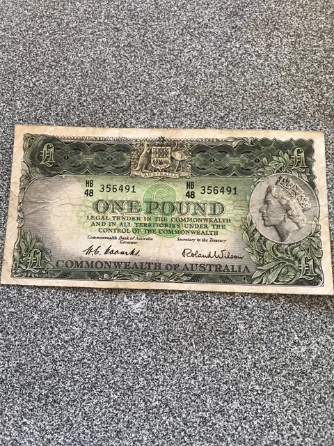 AUSTRALIAN NOTES COMMONWEALTH of australia $70.00 - PicClick AU