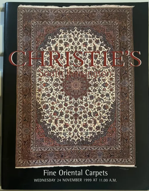 Christies Auction Catalogue, Fine Oriental Carpets, 24 November 1999