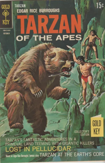 Gold Key Edgar Rice Burroughs Tarzan Of The Apes #180 (1968) 1St Print Vf