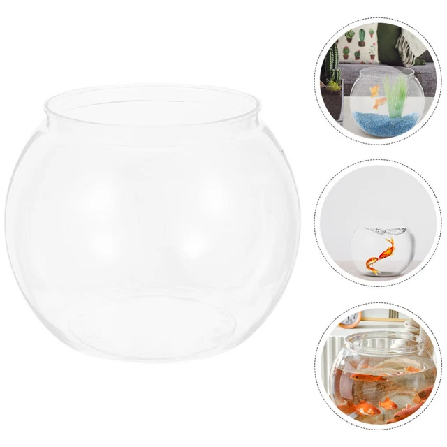 Clear Fish Tank Multi-function Goldfish Tank Transparent Betta Tank Office