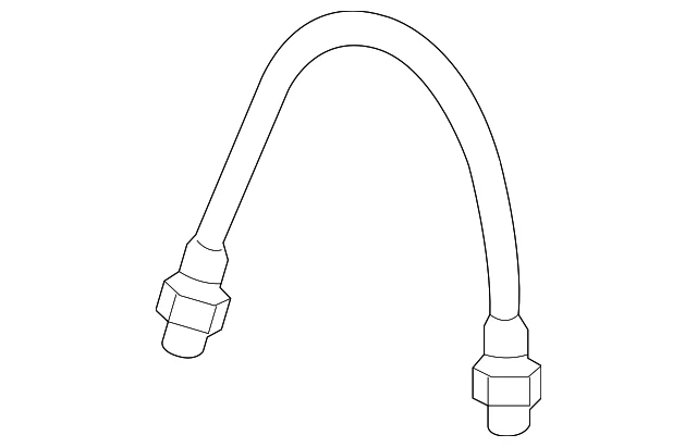 OEM NEW 2012-2017 VW Volkswagen eetle Passat Convertible Flex Hose 5C0-611-776