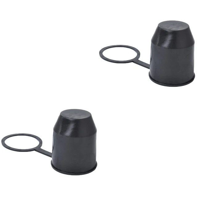 2 pezzi 50 mm universale auto veicolo camion copertura sfera di traino gancio di traino
