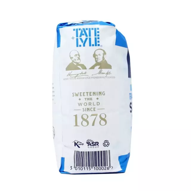 Tate and Lyle Granulated Pure Cane Tea Coffee White Sugar Large Bag Pack of 5Kg 3