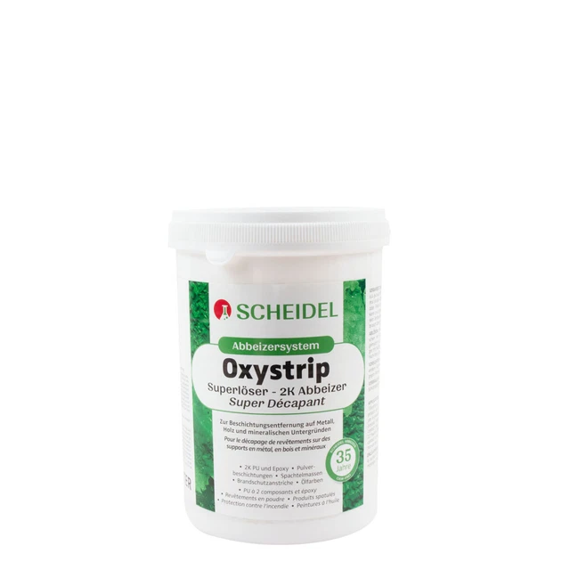 Scheidel Oxystrip super solvente 2K sgrassante 1 l, forte comportamento di dissoluzione