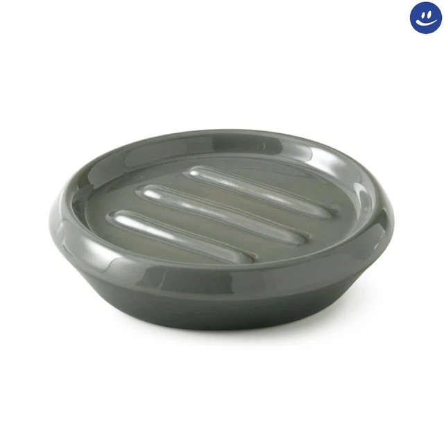Porta Sapone Da Appoggio In Ceramica Modello Wilma Dim. Cm (Lxpxh): 12,1X12,1X3,