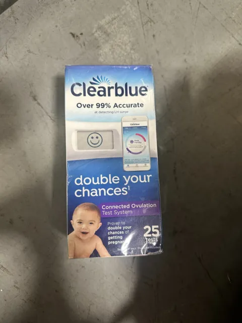 Sistema de prueba de ovulación Clearblue Connected - 25 pruebas - caducidad 11/2023