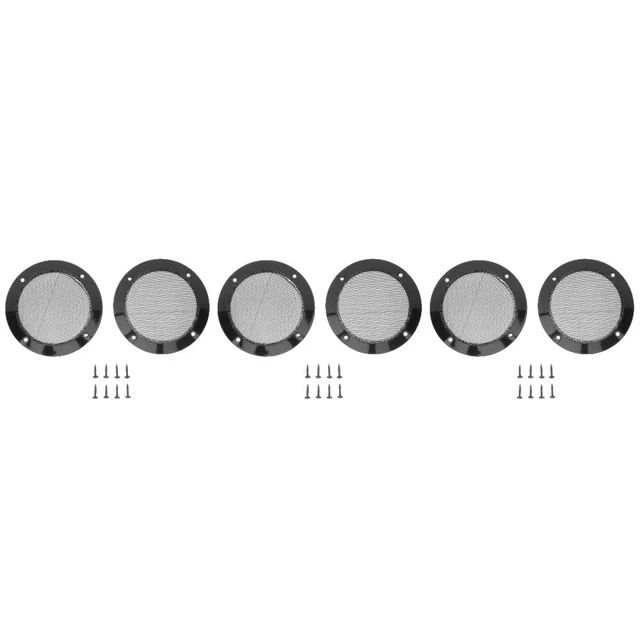 3 SETS SPEAKER Horn Cover Grill Car Covers under Mount CPU Holder £16.